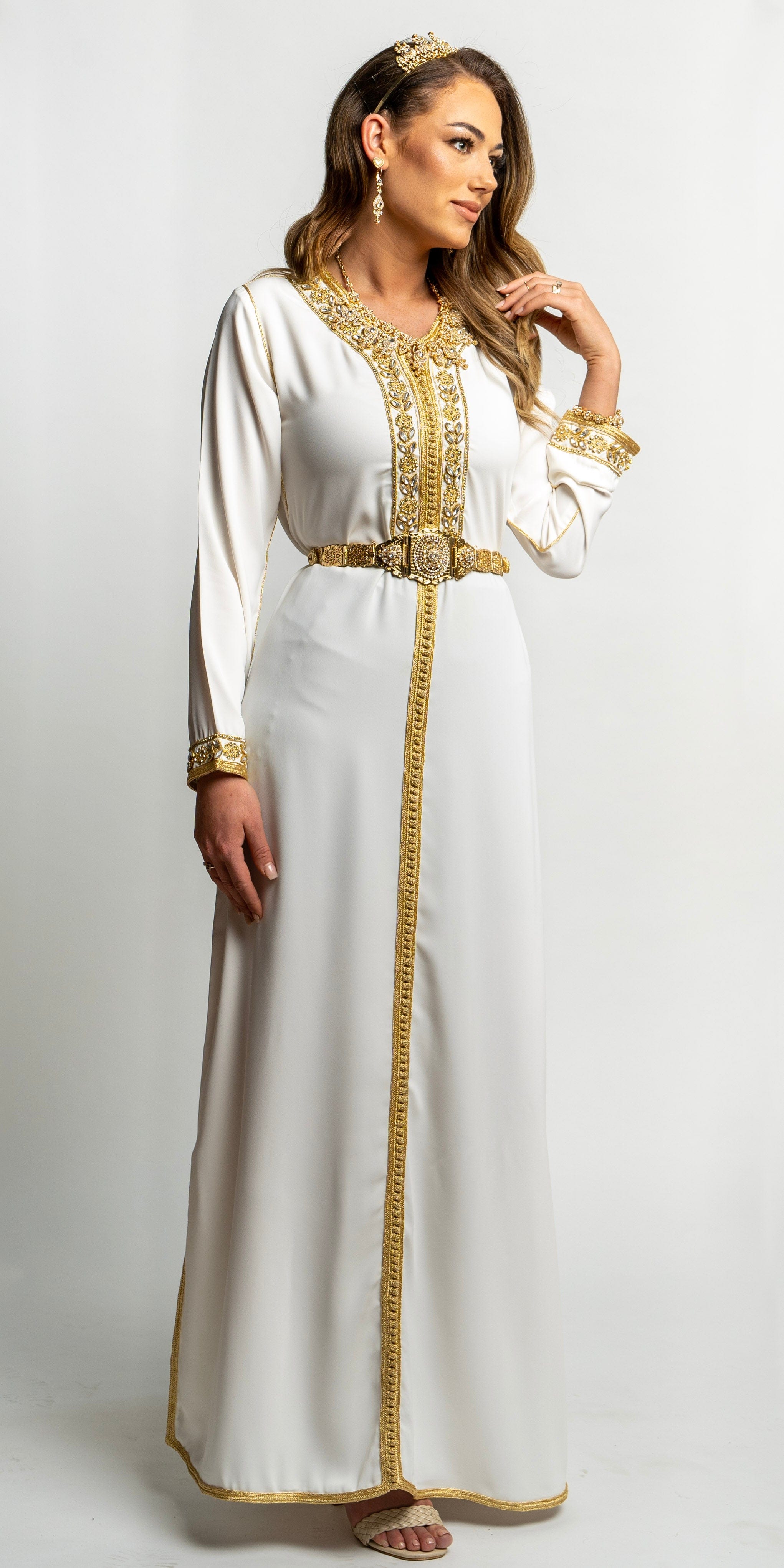 Weißer kaftan damen Clearance